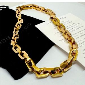 Eddie Borgo Supra 1 in thick 12 kt vermeil NWOT comes with dust bag